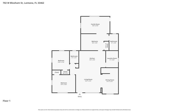 702 W Bloxham Street, Lantana, FL 33462