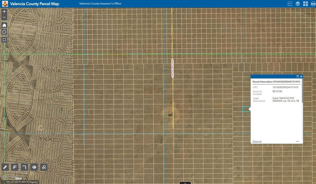 Subd: RANCHO RIO GRANDE Lot 50 9E, Belen, NM 87002