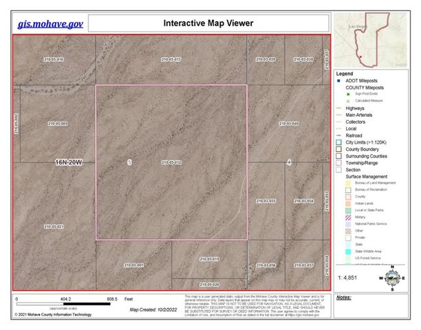 600 South of Vega Road, Topock, AZ 86436