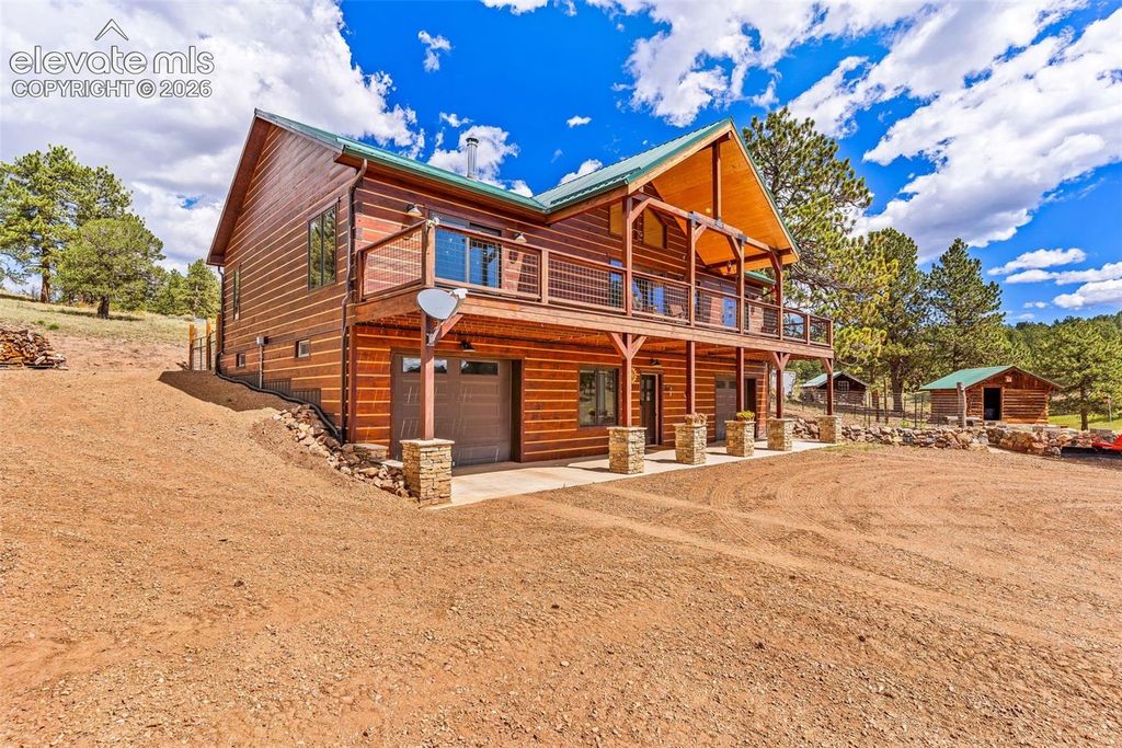 411 Larkspur Lane, Westcliffe, CO 80126 — exterior