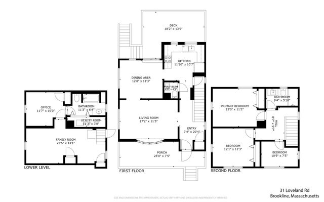 31 Loveland Rd, Brookline, MA 02445
