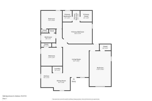 1608 Wynnhaven Ct, Madison, TN 37115