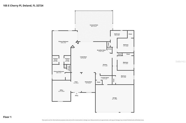105 E CHERRY PLACE, Deland, FL 32724