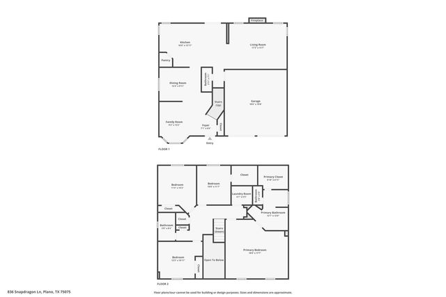 836 Snapdragon Lane, Plano, TX 75075