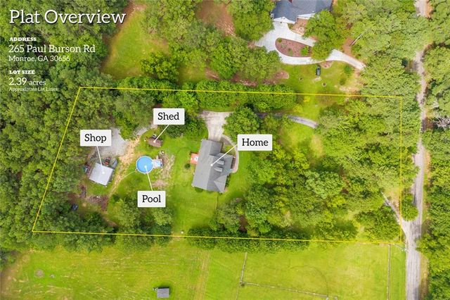265 Paul Burson Road NW, Monroe, GA 30656