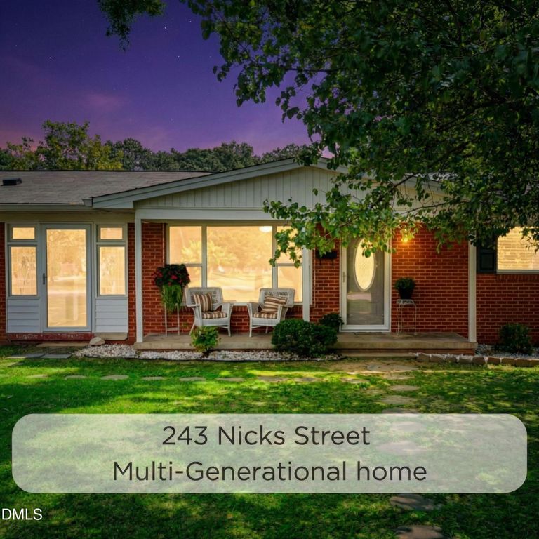 243 Nicks Street, Graham, NC 27253