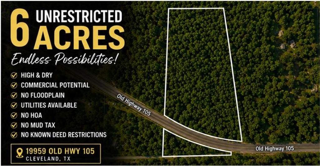 19959 Old Highway 105, Cleveland, TX 77328