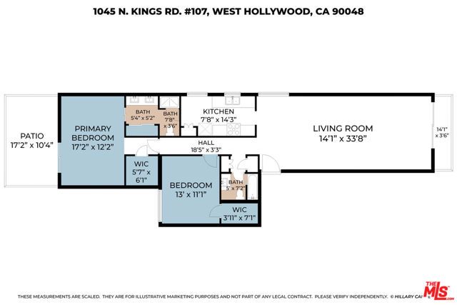 1045 N Kings Road 107, West Hollywood, CA 90069
