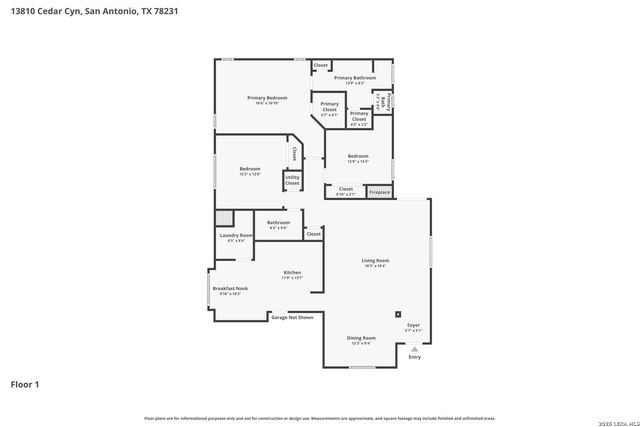 13810 CEDAR CYN, San Antonio, TX 78231