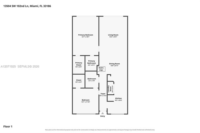13504 SW 102nd Lane, Miami, FL 33186