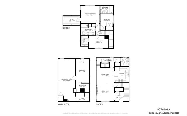 4 O'reilly Lane, Foxboro, MA 02035