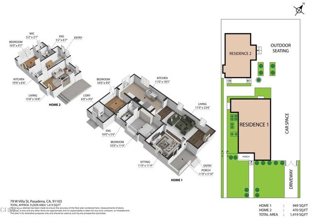 79 W Villa Street, Pasadena, CA 91103