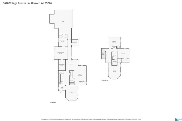 3620 VILLAGE CENTER LANE, Hoover, AL 35226