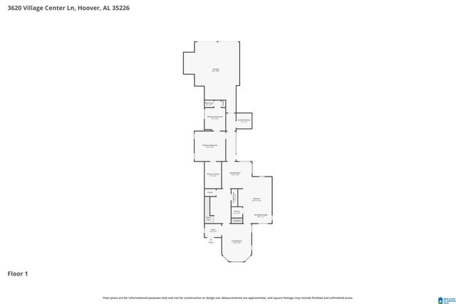 3620 VILLAGE CENTER LANE, Hoover, AL 35226