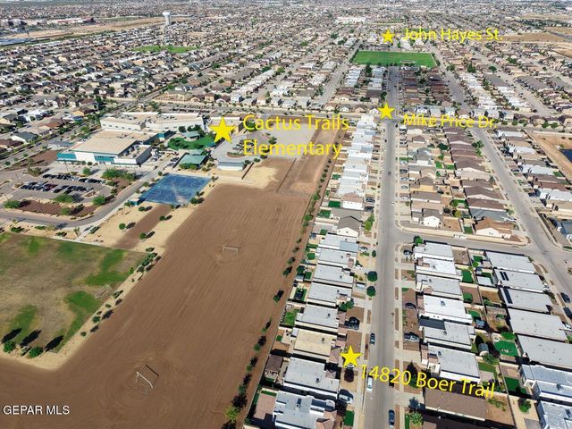 14820 BOER TRAIL Avenue, El Paso, TX 79938