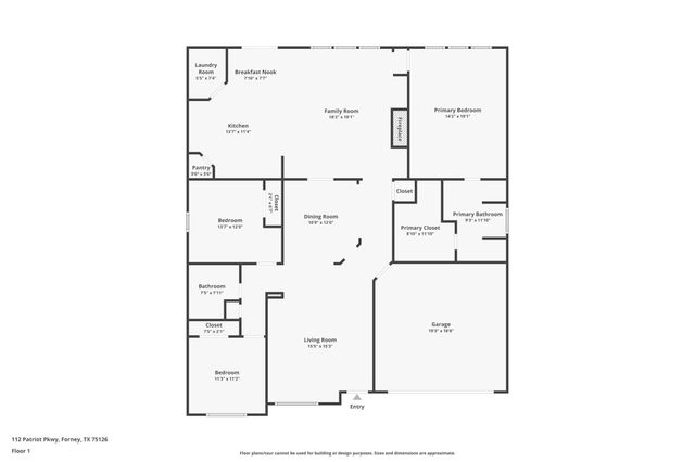 112 Patriot Parkway, Forney, TX 75126