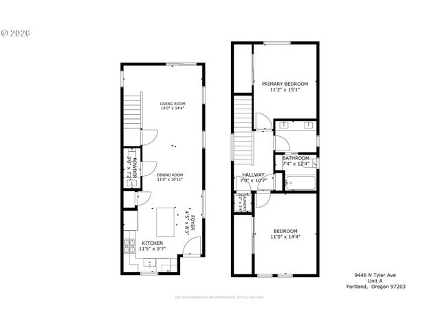 9446 N TYLER Ave A, Portland, OR 97203