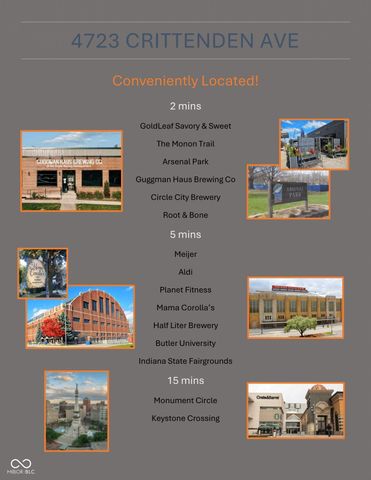 4723 Crittenden Avenue, Indianapolis, IN 46205