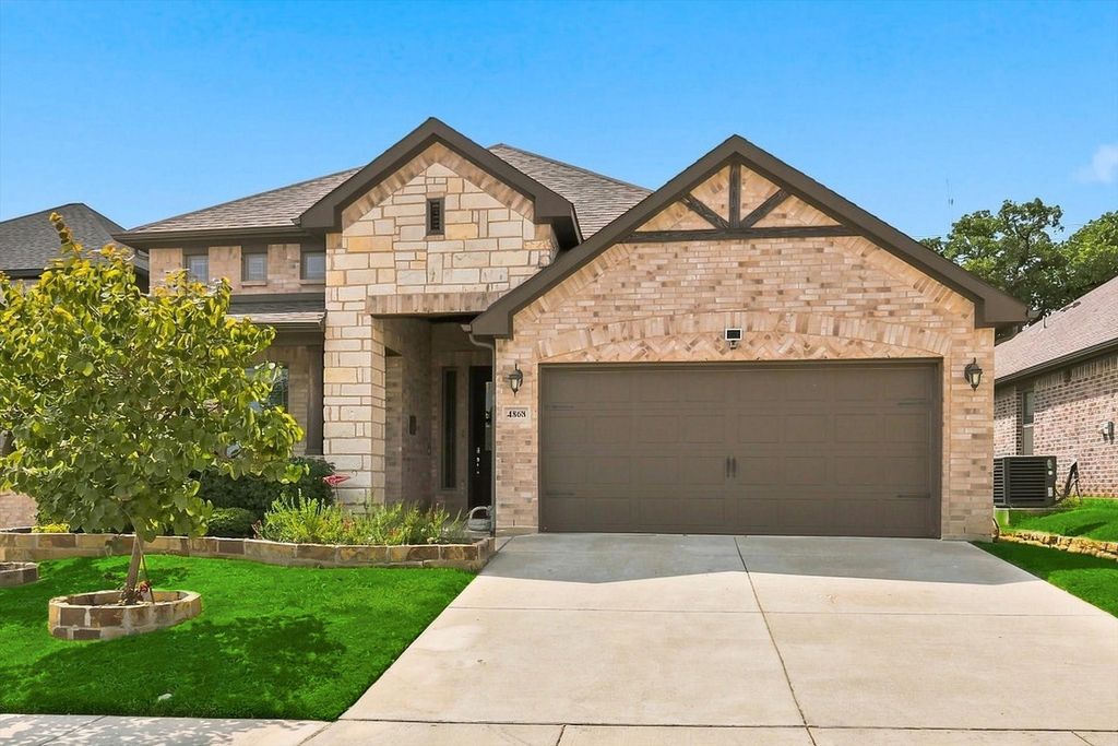 4868 Nickeldale Court, Fort Worth, TX 76244 — exterior
