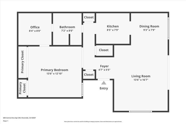 600 Central 349, Riverside, CA 92507