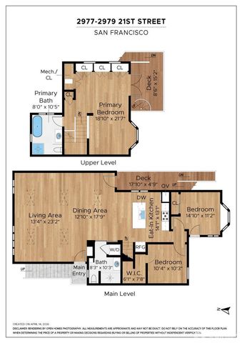 2977 21st Street 2977a, San Francisco, CA 94110