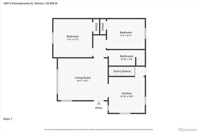 1691 S Pennsylvania Street, Denver, CO 80210