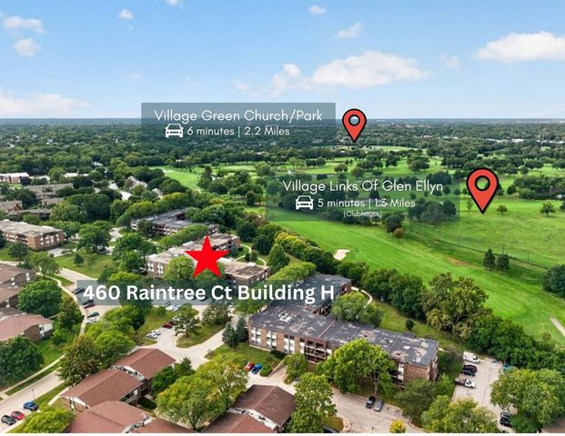 460 Raintree Court 1H, Glen Ellyn, IL 60137
