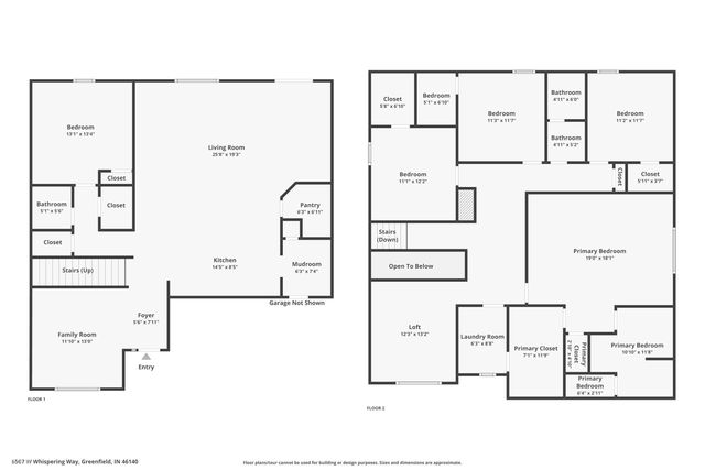 6507 W Whispering Way, Greenfield, IN 46140