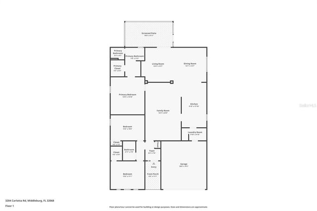 3204 CARLOTTA ROAD, Middleburg, FL 32068