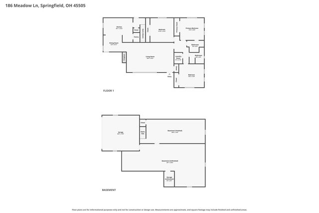 186 Meadow Lane 186 Meadow Lane, Springfield, OH 45505