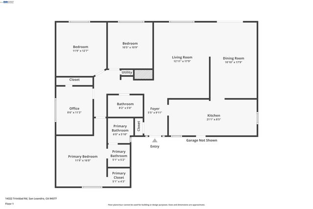 14322 Trinidad Rd, San Leandro, CA 94577