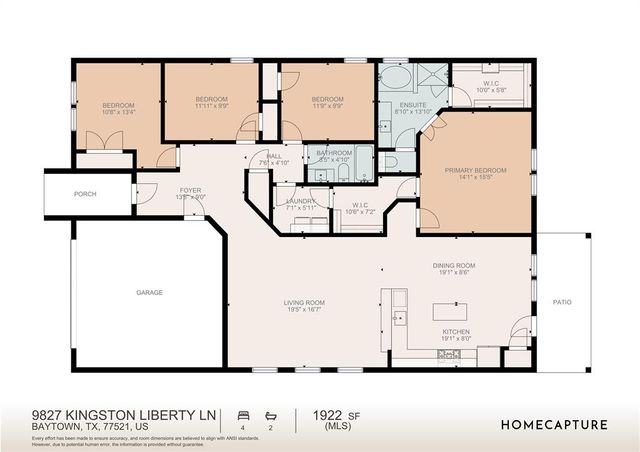 9827 Kingston Liberty Lane, Baytown, TX 77521