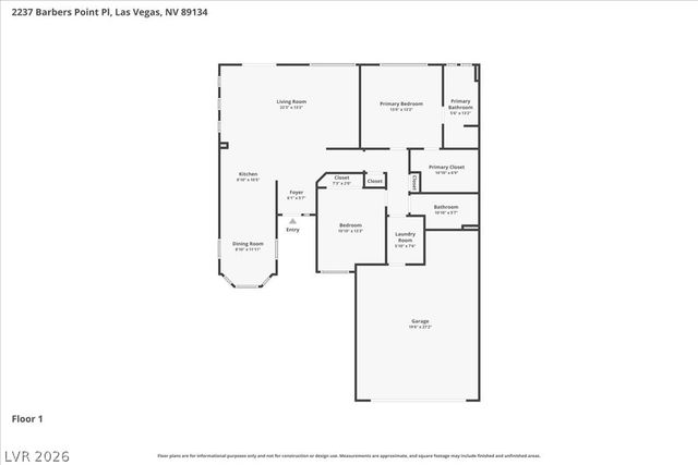 2237 Barbers Point Place, Las Vegas, NV 89134