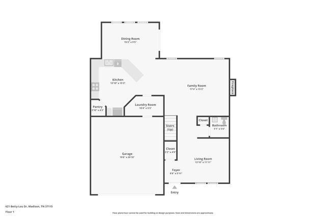 621 Betty Lou Dr, Madison, TN 37115