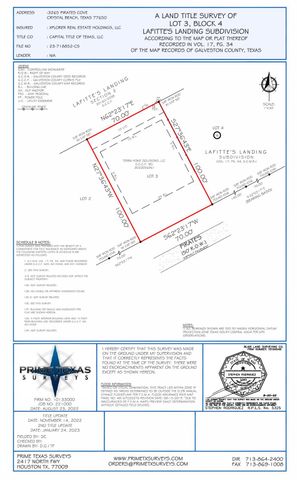 3265 Pirates Cove, Crystal Beach, TX 77650