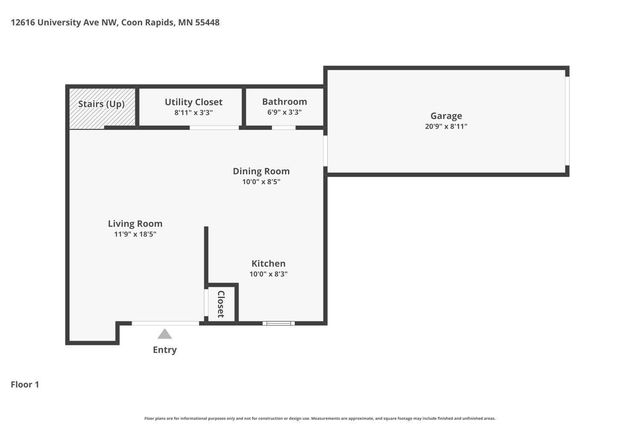 12616 University Avenue NW, Coon Rapids, MN 55448