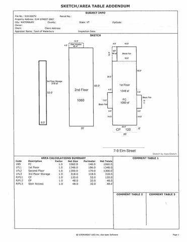 7-9 Elm Street, Waterbury, VT 05676