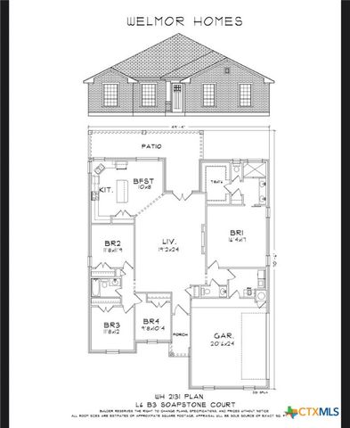 7720 Soapstone Court, Temple, TX 76502