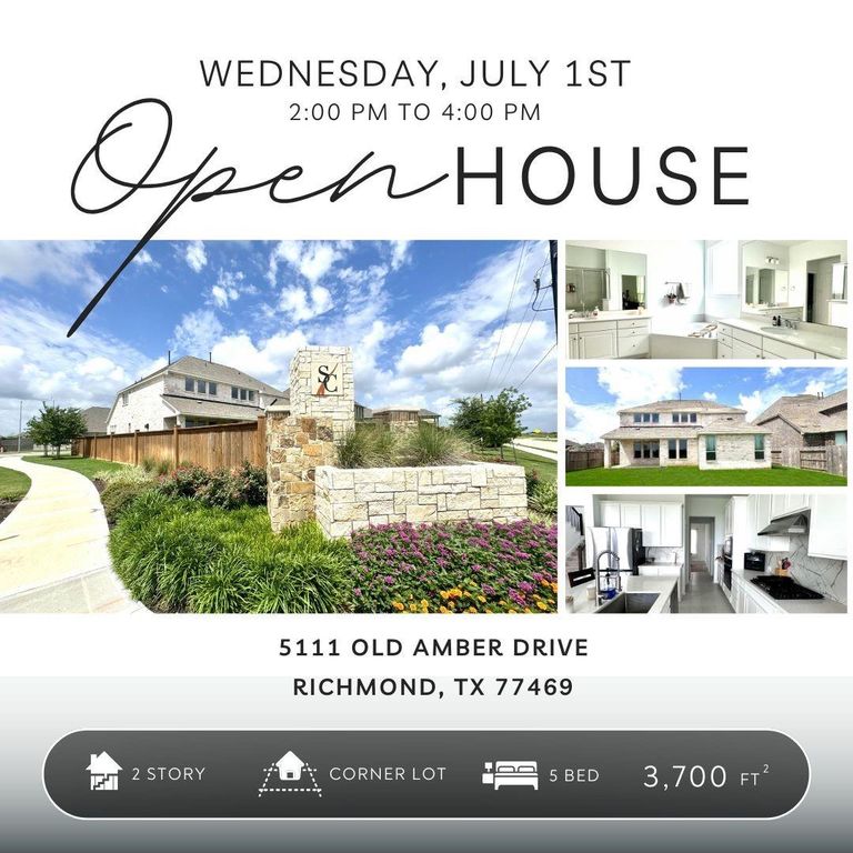 5111 Old Amber Drive, Richmond, TX 77469