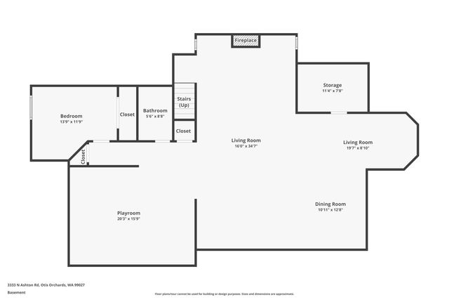 3333 N Ashton Rd, Otis Orchards, WA 99027