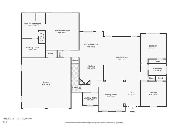 100 Colonial Circle NW, Cartersville, GA 30120