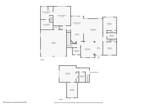 100 Colonial Circle NW, Cartersville, GA 30120