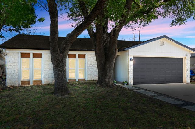 110 W Garrett RUN, Austin, TX 78753