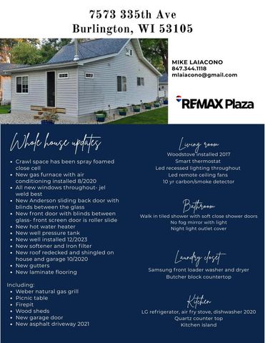 7573 335th AVENUE, Burlington, WI 53105