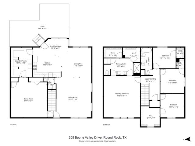 205 N Boone Valley DR, Round Rock, TX 78664