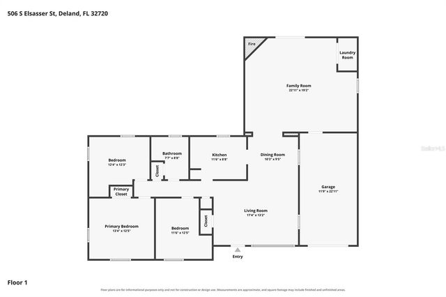 506 S ELSASSER STREET, Deland, FL 32720