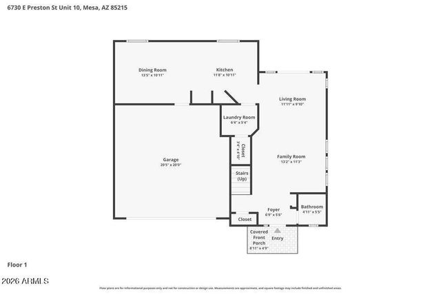 6730 E Preston Street Unit 10, Mesa, AZ 85215