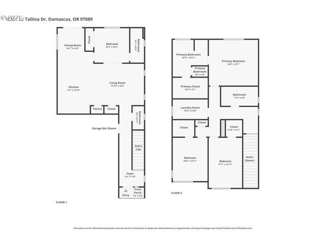 15891 Se TALLINA Dr, Damascus, OR 97089