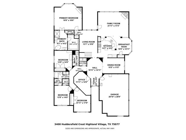 3400 Huddersfield Crest, Highland Village, TX 75077