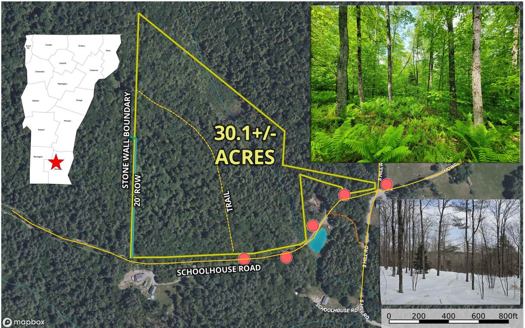 184 Schoolhouse Road Lot #2, Jamaica, VT 05343